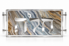 Load image into Gallery viewer, Acrylic Challah Tray With Handles
