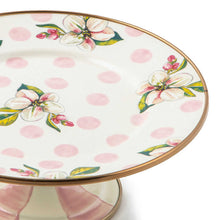 Load image into Gallery viewer, Wildflowers Pink Mini Pedestal Platter
