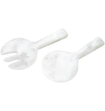 Load image into Gallery viewer, Nashi Resin Short Salad Servers

