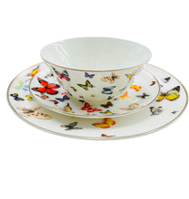 Load image into Gallery viewer, Butterfly Bone China Service For 6
