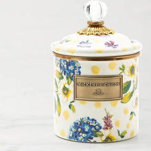 Load image into Gallery viewer, Wildflowers yellow small canister
