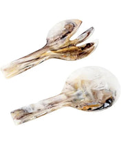 Load image into Gallery viewer, Nashi Resin Short Salad Servers
