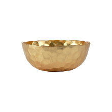 Load image into Gallery viewer, Glass Gold Honeycomb Bowl

