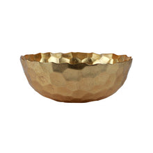 Load image into Gallery viewer, Glass Gold Honeycomb Bowl
