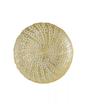Load image into Gallery viewer, Glass Gold Crocodile Cake Stand
