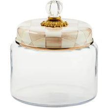 Load image into Gallery viewer, Mocha Check Medium Kitchen Canister
