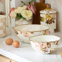 Load image into Gallery viewer, Wild Rose White Everyday Bowl
