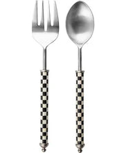 Load image into Gallery viewer, Courtly Check Salad Servers
