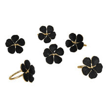 Load image into Gallery viewer, Flower Napkin Rings S\6
