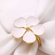 Load image into Gallery viewer, Flower Napkin Rings S\6
