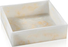 Load image into Gallery viewer, Resin Square Salad Bowl with Servers
