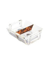 Load image into Gallery viewer, Luxe Tortoise Open Canasta Tray
