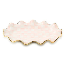 Load image into Gallery viewer, Mackenzie Check Ceramic Serving Platter
