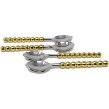 Load image into Gallery viewer, Gold Beaded Spoon
