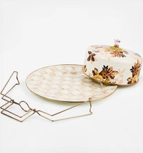Load image into Gallery viewer, Wild Rose White Cake Carrier
