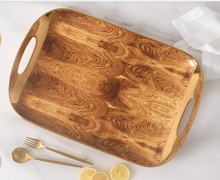Load image into Gallery viewer, Madera Serving Tray with Handles
