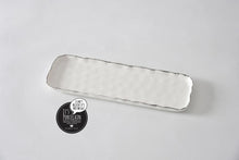 Load image into Gallery viewer, Portofino Silver Rim Long Rectangular Tray
