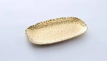 Load image into Gallery viewer, Gold Small Rectangular Tray
