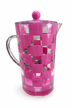 Load image into Gallery viewer, Mackenzie Childs Pink Acrylic Pitcher
