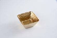 Load image into Gallery viewer, Small Gold Square Bowl
