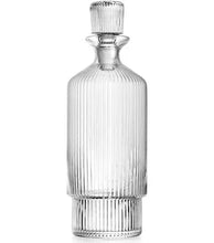 Load image into Gallery viewer, Crystal Ridged Decanter
