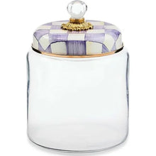 Load image into Gallery viewer, Violet Check Kitchen Medium Canister
