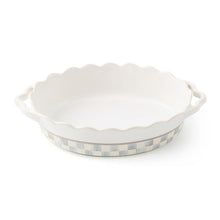 Load image into Gallery viewer, Sterling Check Everyday Small Oval Baker
