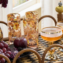 Load image into Gallery viewer, Wild Rose Highball Glass Set of 4

