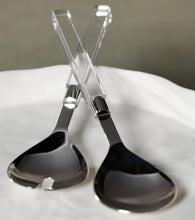 Load image into Gallery viewer, Salad Server Set with Acrylic Handle
