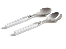 Load image into Gallery viewer, Salad Server Set with Acrylic Handle
