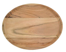 Load image into Gallery viewer, Acacia Wood Oval Tray
