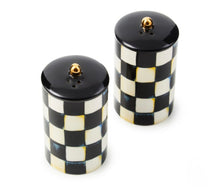 Load image into Gallery viewer, Courtly Check Farmhouse Salt &amp; Pepper Set
