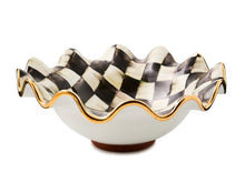 Load image into Gallery viewer, Ceramic Medium Fluted Serving Bowl
