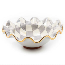 Load image into Gallery viewer, Ceramic Medium Fluted Serving Bowl

