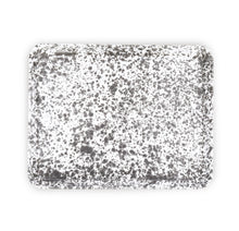 Load image into Gallery viewer, Splatter Enamelware Large Rectangle/Jelly Roll Tray
