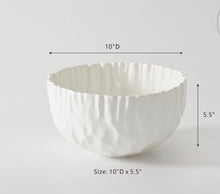 Load image into Gallery viewer, Mascali White Large Bowl

