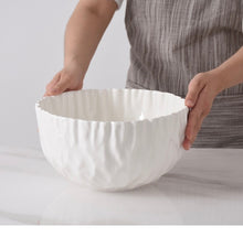 Load image into Gallery viewer, Mascali White Large Bowl

