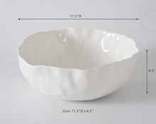 Load image into Gallery viewer, Willow White Large Bowl
