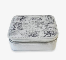 Load image into Gallery viewer, Travel Pill Box - Blue Jungle

