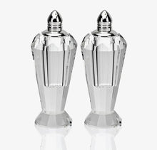 Load image into Gallery viewer, Crystal Tall Salt and Pepper
