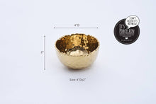 Load image into Gallery viewer, Gold Mini Snack Bowl
