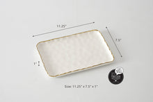 Load image into Gallery viewer, Portofino Small Rectangular Tray
