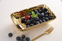 Load image into Gallery viewer, Gold Rectangular 7" Dish

