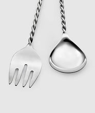 Load image into Gallery viewer, Paloma Salad Set w/ Braided Wire 10½"L

