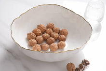 Load image into Gallery viewer, Portofino Gold Rim Large Bowl

