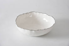 Load image into Gallery viewer, Portofino Silver Rim Large Bowl
