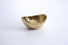 Load image into Gallery viewer, Gold Medium Oval Bowl
