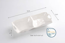 Load image into Gallery viewer, Ivy Melamine 2 Section Server
