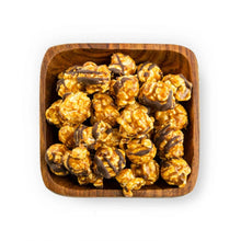 Load image into Gallery viewer, Caramel Chocolate Drizzle Gourmet Popcorn - Medium Bag
