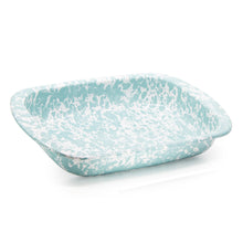 Load image into Gallery viewer, Speckled Baking Pan  - Sea Glass
